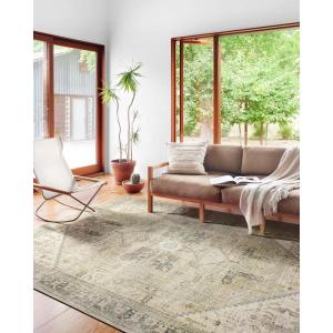 Loloi II Skye Collection SKY-13 Natural/Sand 7′-6″ x 9′-6″ Area Rug(Natural / Sand)