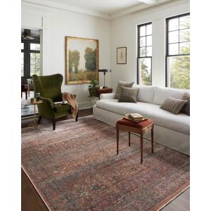 Loloi Jean Stoffer Bradbury Collection, Midnight & Multi, 2′-6″ x 8′-0″ Runner Rug – Modern & Traditional Area Rugs for Living Room Bedroom Entryway & Hallway No Shed High Traffic Area Decor Rug(Sunset / Multi)