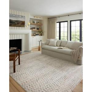 Loloi Kamala Collection KAM-05 Grey/Multi 5′-3″ x 7′-9″ Area Rug(Grey / Multi)