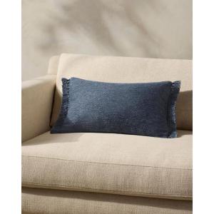 Loloi Magnolia Home by Joanna Gaines Jett Collection PMH0063 Navy 13” x 21” Cover w/Poly Pillow(Navy)