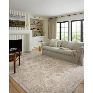 Loloi Odette Collection ODT-03 Ivory/Beige 7′-10″ x 10′ Area Rug(Ivory / Beige)
