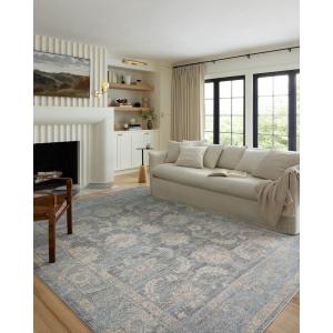 Loloi Odette Collection ODT-03 Ivory/Beige 7′-10″ x 10′ Area Rug(Sky / Beige)