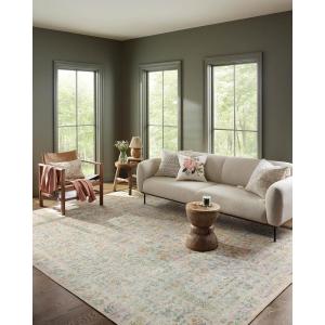 Loloi Rifle Paper Co. Maison Collection MAO-07 Khaki 7′-6″ x 9′-6″, .19″ Pile Height, Area Rug(Khaki)