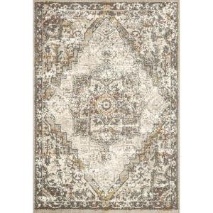 Loloi Rugs Landscape Collection Area Rug, 7′-7″ x 10′-6″, Stone, Multicolor(Light Yellow;gray)