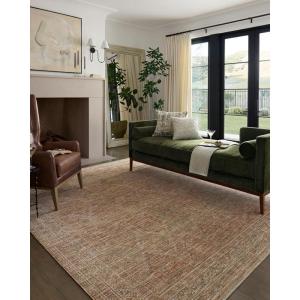 Loloi Tabitha Collection TAI-02 Taupe/Pebble 9′-6″ x 13′ Area Rug(Clay / Natural)