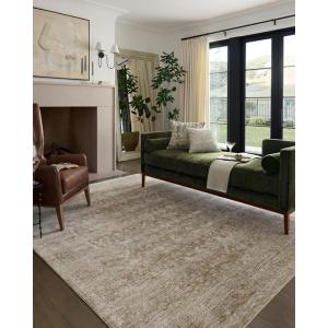 Loloi Tabitha Collection TAI-02 Taupe/Pebble 9′-6″ x 13′ Area Rug(Sage / Ivory)