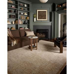 Loloi Winston Collection WIT-01 Taupe/Bone 7′-10″ x 10′-2″, .38″ Pile Height, Area Rug, Soft, Durable, Non-Shedding, Easy Clean, Rug for Living Room(Spice / Bone)