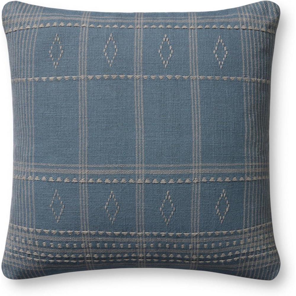imageLoloi Angela Rose x Lina Collection PAR0016 BlueSlate 18 x 18 Cover Only PillowBlue Slate