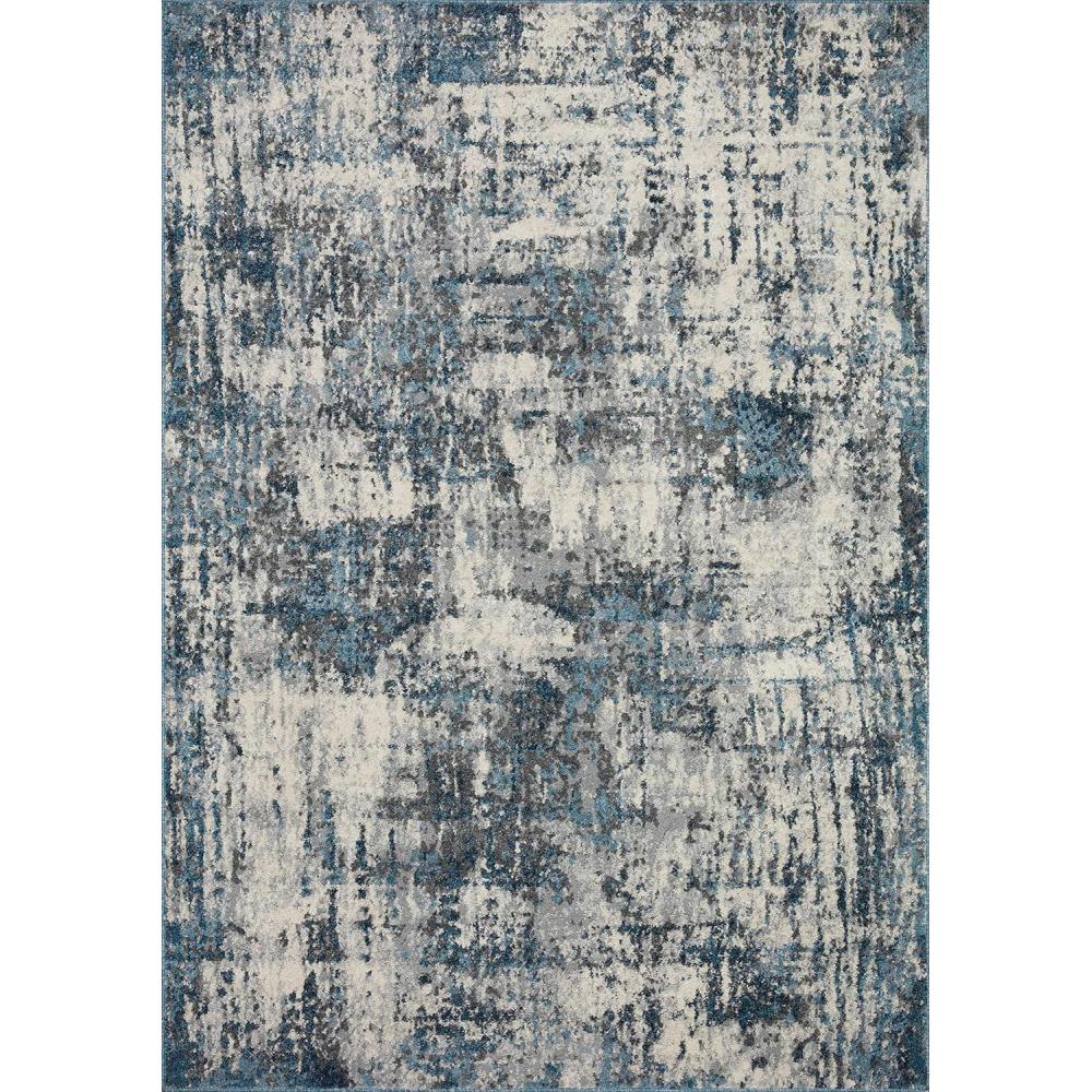 imageLoloi Austen Collection AUS01 PebbleCharcoal 67quot x 92quot Area RugNatural  Ocean