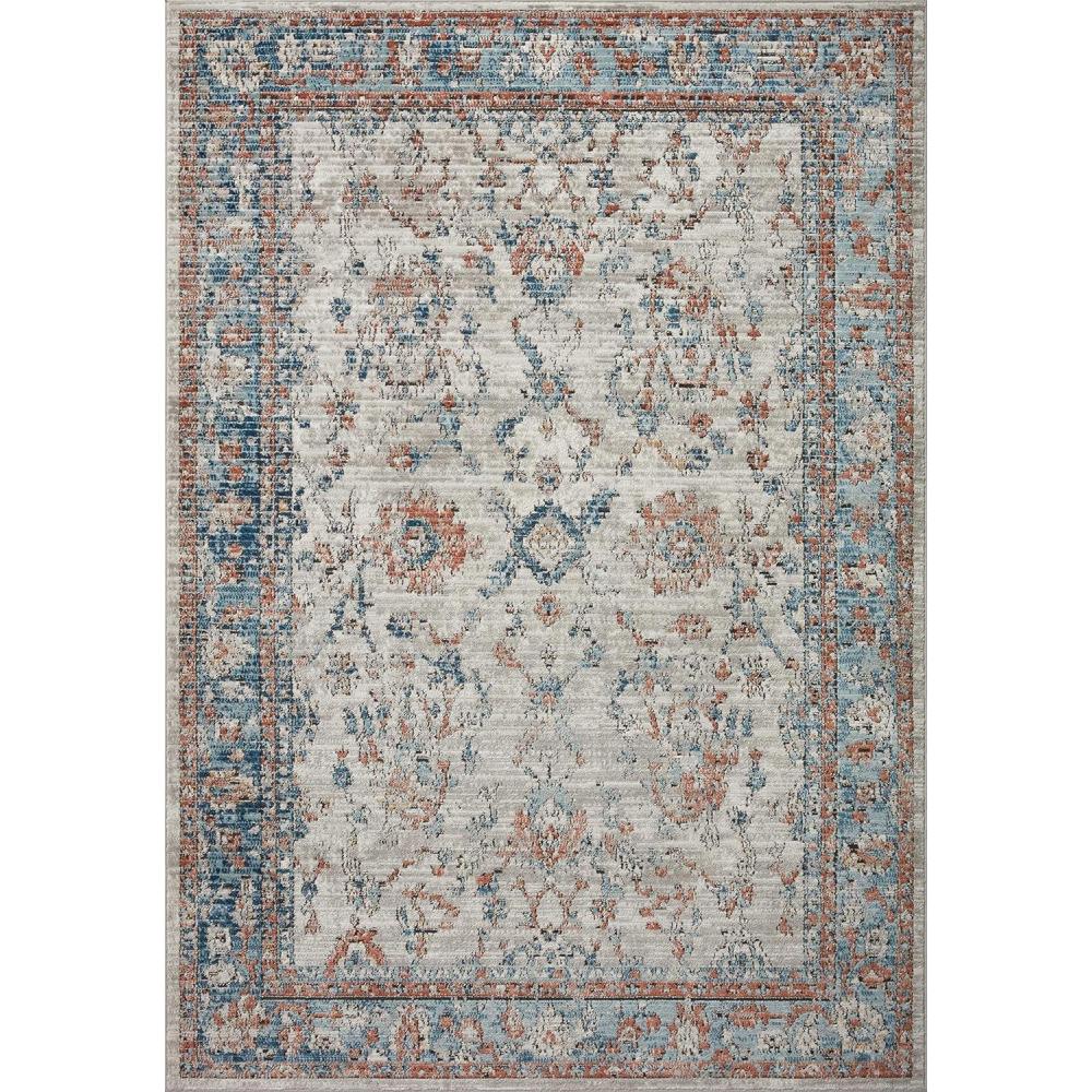 imageLoloi Bianca Collection BIA08 PebbleMulti 53quot x 76quot Area RugDove Multi