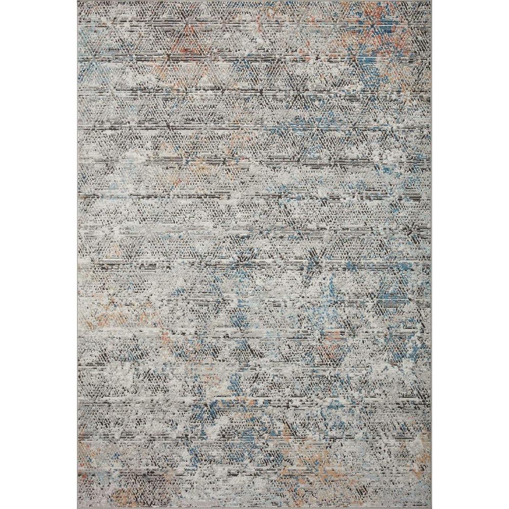 imageLoloi Bianca Collection BIA08 PebbleMulti 53quot x 76quot Area RugGrey Multi