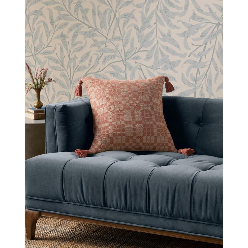 imageLoloi Chris Loves Julia Ellery Collection PCJ0017 Clay 18 x 18 Cover Only PillowCover wPoly