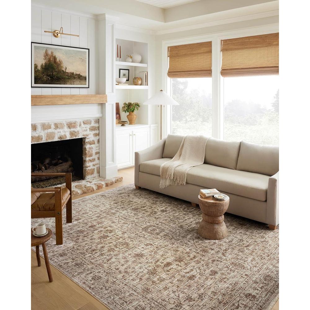 imageLoloi II Sorrento Collection SOR01 MidnightNatural 710quot x 102quot Area RugBark Natural