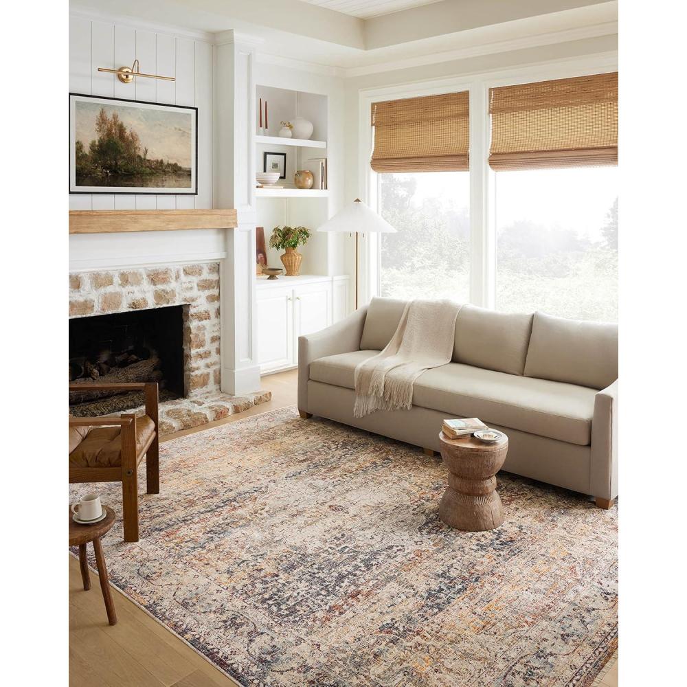 imageLoloi II Sorrento Collection SOR01 MidnightNatural 710quot x 102quot Area RugNatural Multi