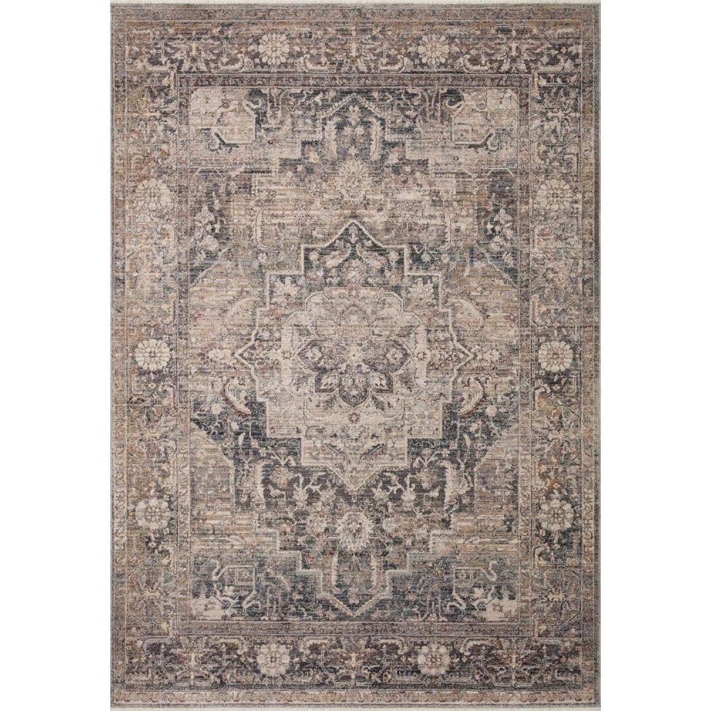 imageLoloi Lyra InkMulti 93quot x 13 Area RugDenim  Sand