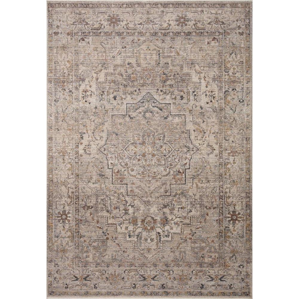 imageLoloi Lyra InkMulti 93quot x 13 Area RugNatural  Gold