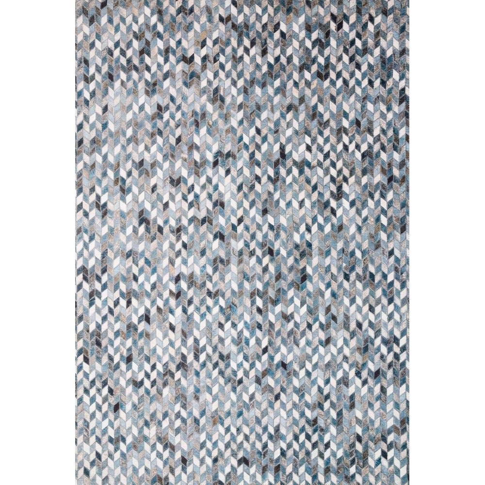 imageLoloi Maddox Collection MAD02 GreyMocha 76quot x 96quot Area RugOcean Grey