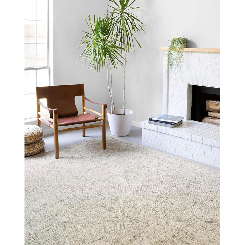 imageLoloi Ziva Collection ZV01 Neutral 79quot x 99quot Area RugNeutral