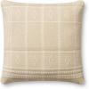 imageLoloi Angela Rose x Lina Collection PAR0016 BlueSlate 18 x 18 Cover Only PillowBeige  Ivory
