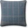 imageLoloi Angela Rose x Lina Collection PAR0016 BlueSlate 18 x 18 Cover Only PillowBlue  Slate