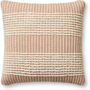 Loloi Angela Rose x Sophia Collection PAR0017 Blush 18” x 18” Cover Only Pillow(Blush)