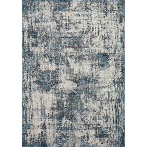 Loloi Austen Collection AUS-01 Pebble/Charcoal 6′-7″ x 9′-2″ Area Rug(Natural / Ocean)