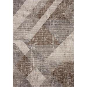 Loloi Austen Collection AUS-01 Pebble/Charcoal 6′-7″ x 9′-2″ Area Rug(Stone / Bark)