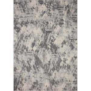 Loloi Austen Collection AUS-01 Pebble/Charcoal 6′-7″ x 9′-2″ Area Rug(Stone / Pebble)