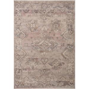 Loloi Lyra Ink/Multi 9′-3″ x 13′ Area Rug(Blush / Dove)