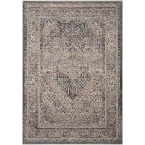 Loloi Lyra Ink/Multi 9′-3″ x 13′ Area Rug(Denim / Pebble)
