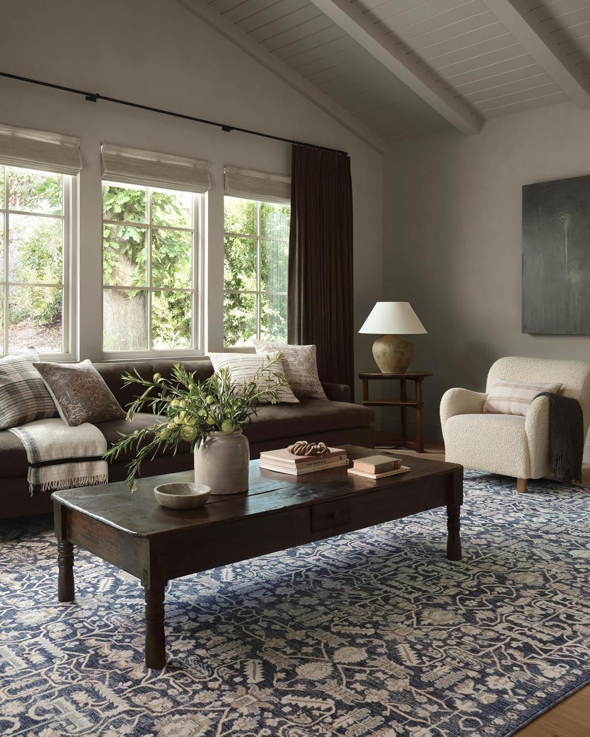 imageLoloi Amber Lewis Zuma BlueIvory 710quot x 10 Area Rug
