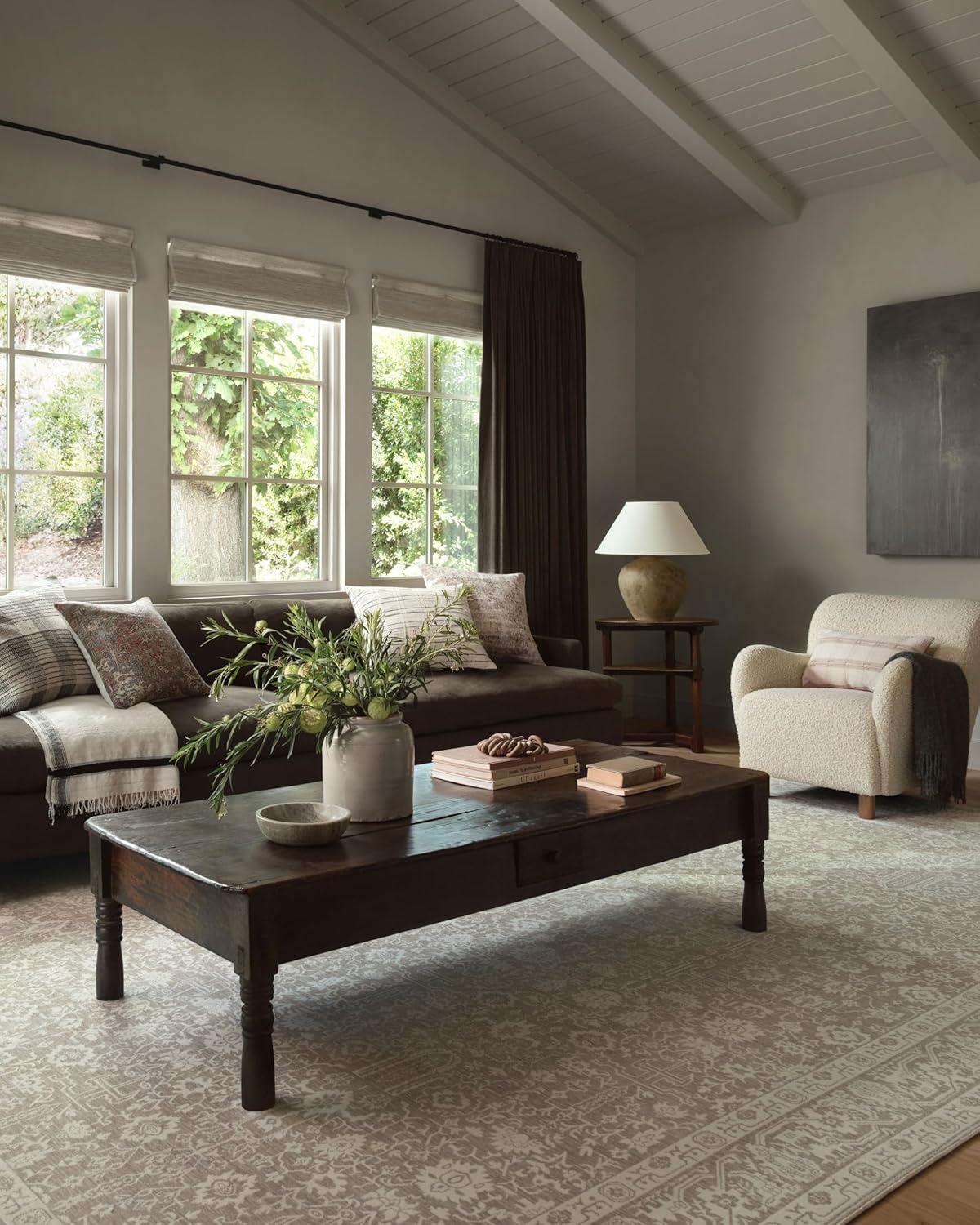 imageLoloi Amber Lewis Zuma SandStone 53quot x 79quot Area Rug