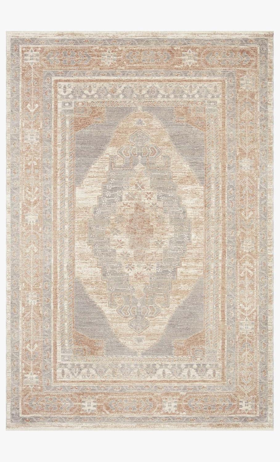 imageLoloi Magnolia Home by Joanna Gaines Carlisle IvoryTaupe 710quot x 10 Area RugSlate Taupe