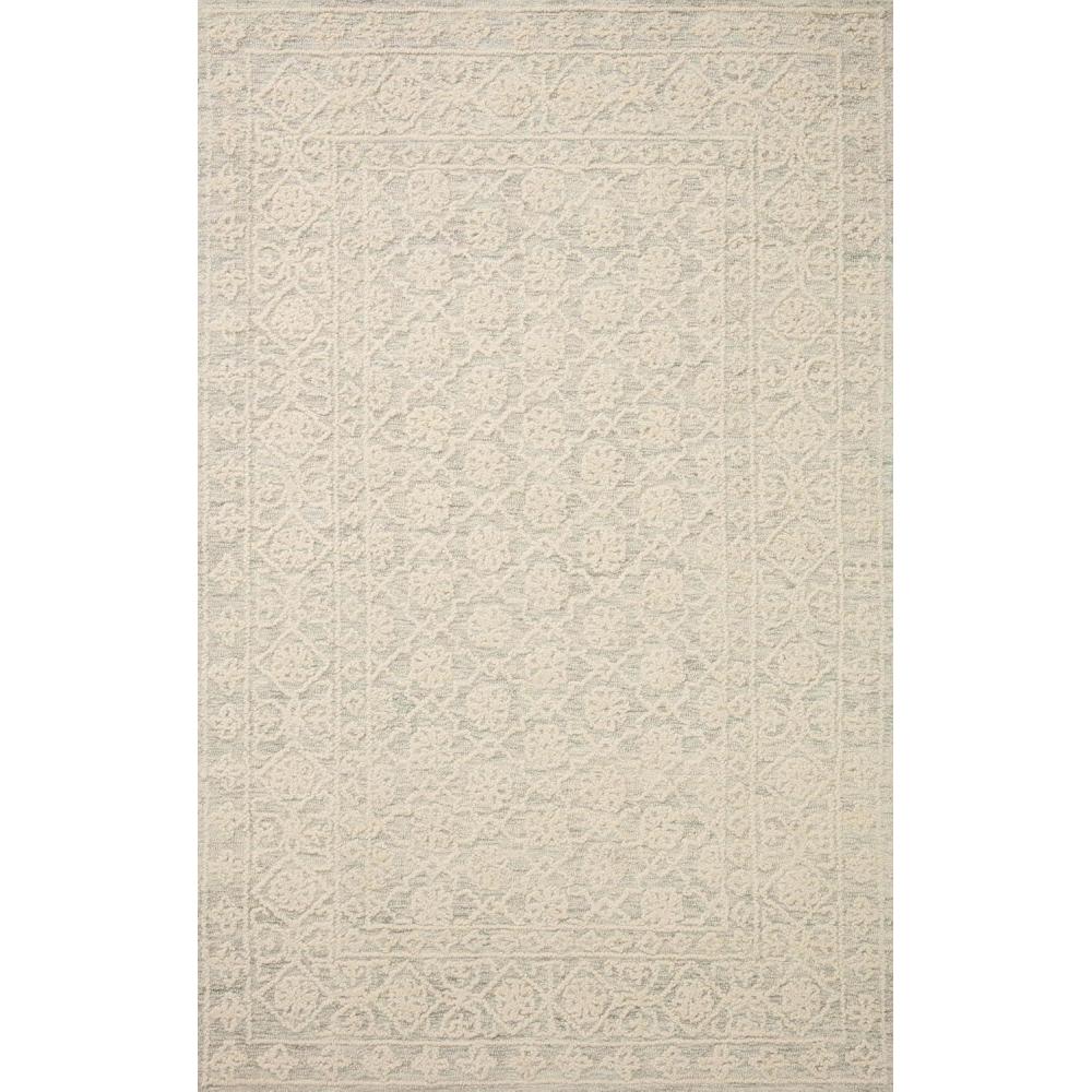 imageLoloi Cecelia RustNatural 50quot x 76quot Area RugMist  Ivory