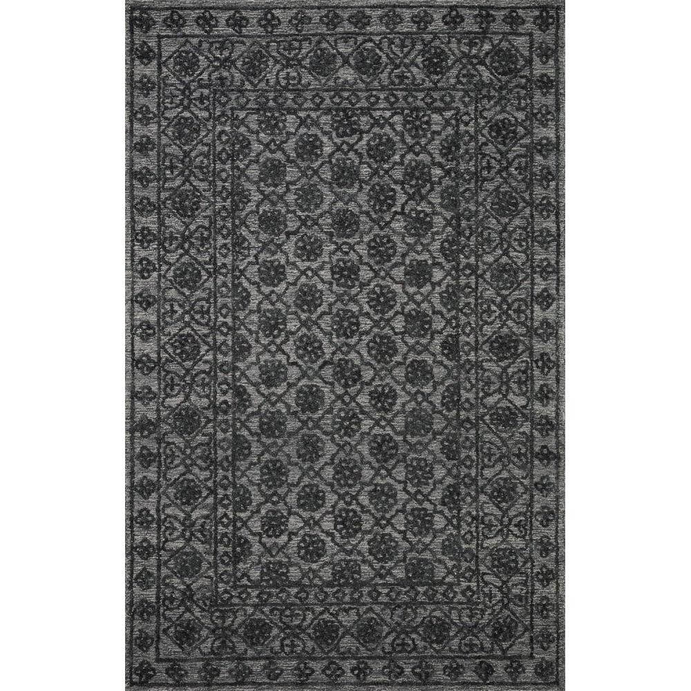 imageLoloi Cecelia RustNatural 50quot x 76quot Area RugSmoke Dk Grey