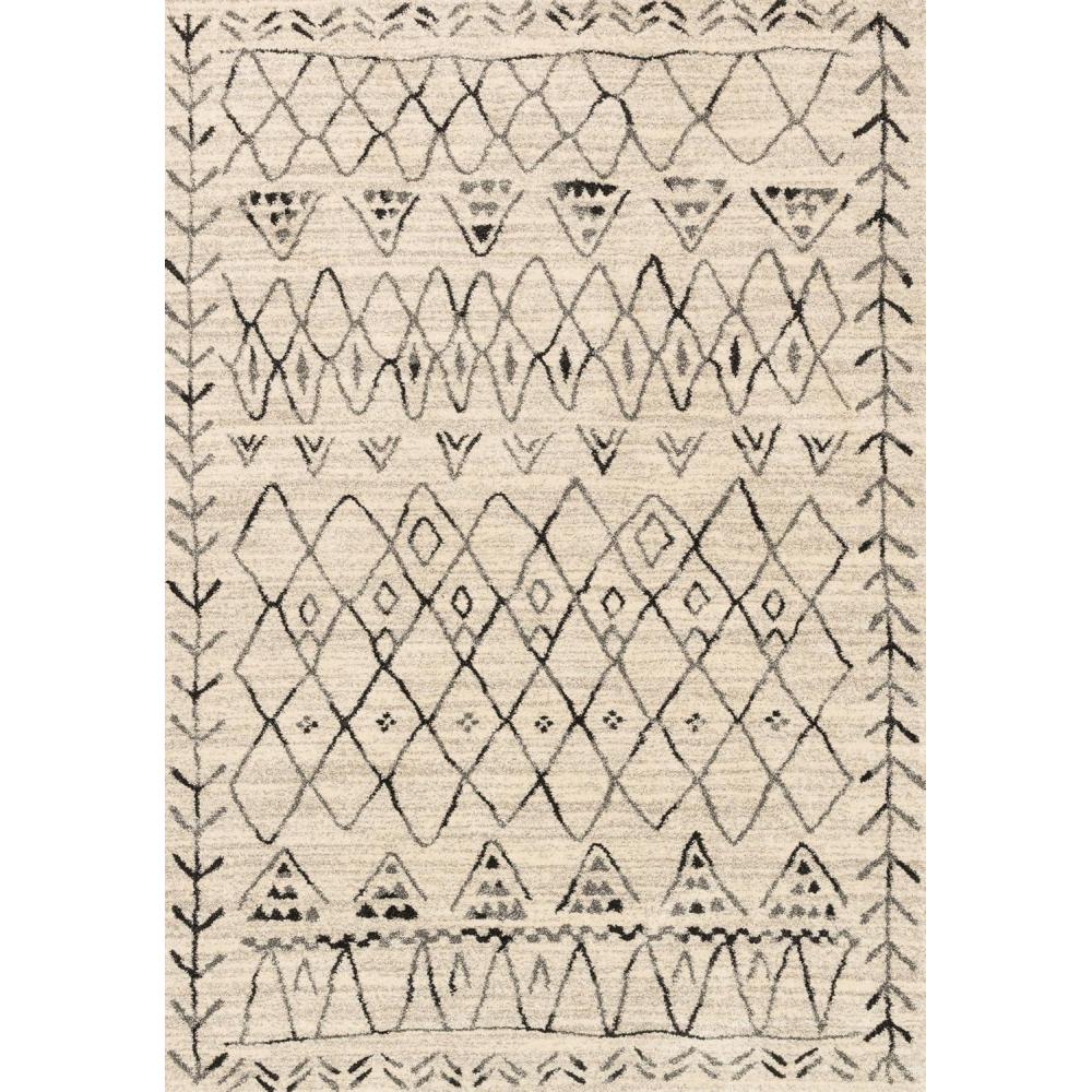 imageLoloi Emory 811quot x 125quot Area Rug in IvoryGrey TwoToned Neutral Area Rug Durable High Traffic Area Rug Premium Rug for Bedroom Dining Room Living RoomHeather Gray Black