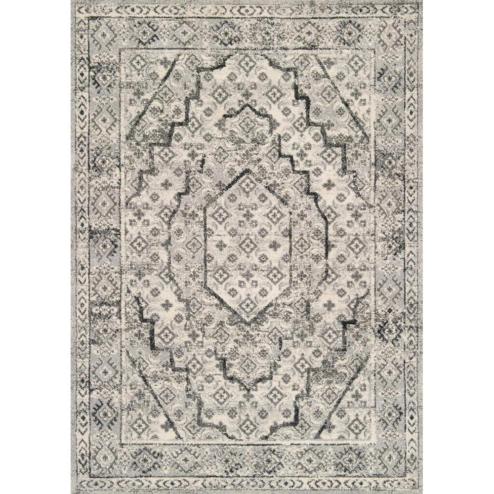 imageLoloi Emory 811quot x 125quot Area Rug in IvoryGrey TwoToned Neutral Area Rug Durable High Traffic Area Rug Premium Rug for Bedroom Dining Room Living RoomGrey