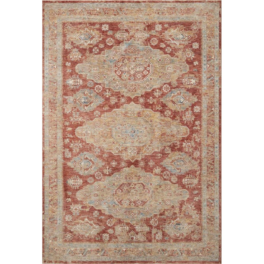 imageLoloi Gaia GoldBrick 67quot x 910quot Area Rug67 x 910 Rectangular