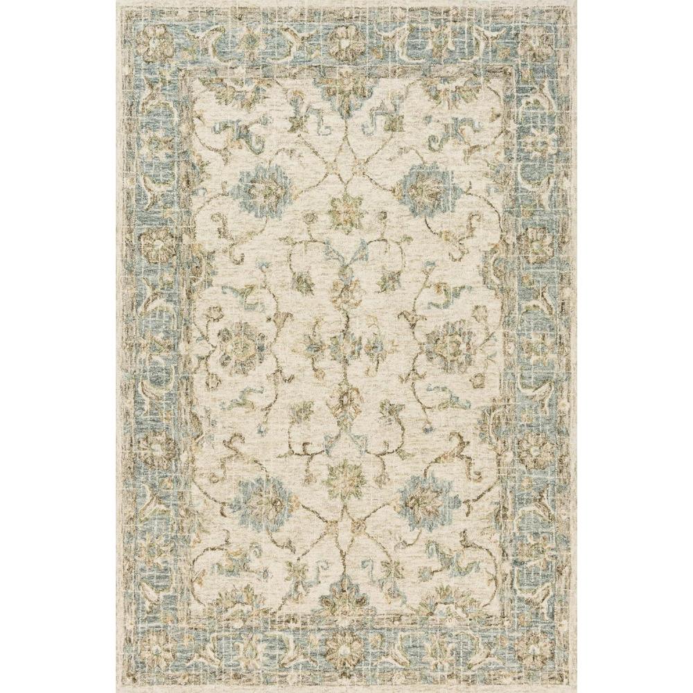imageLoloi Julian 50quot x 76quot Area Rug in IvoryMulti  Classic Design Indoor Rug AntiqueInspired Modern Rug for Living Room Bedroom Entryway ampamp Hallyway Dining AreasIvory  Spa
