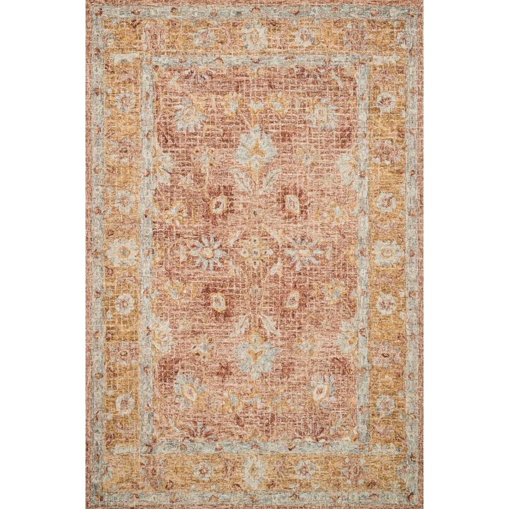 imageLoloi Julian 50quot x 76quot Area Rug in IvoryMulti Classic Design Indoor Rug AntiqueInspired Modern Rug for Living Room Bedroom Entryway ampamp Hallyway Dining AreasTerracotta Gold