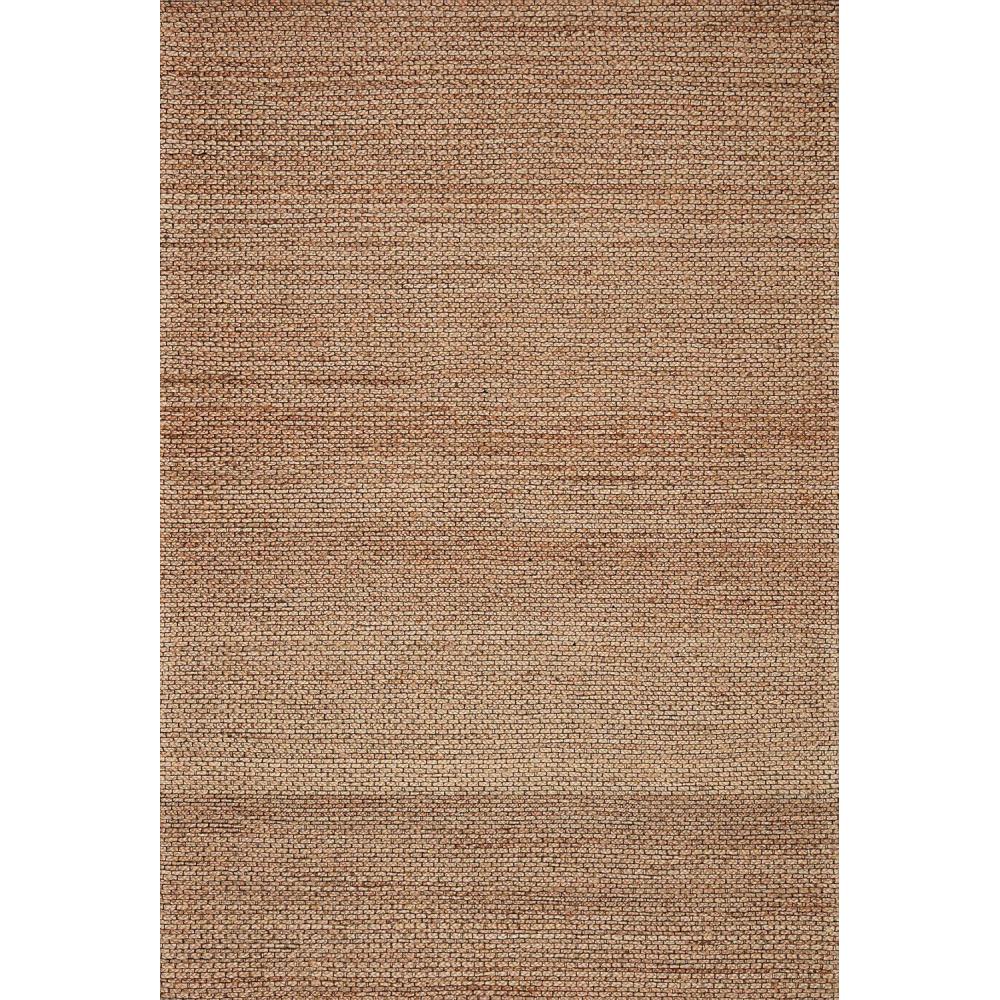imageLoloi Lily Collection LIL01 Ivory Contemporary Area Rug 50quot x 76quotLight Brown