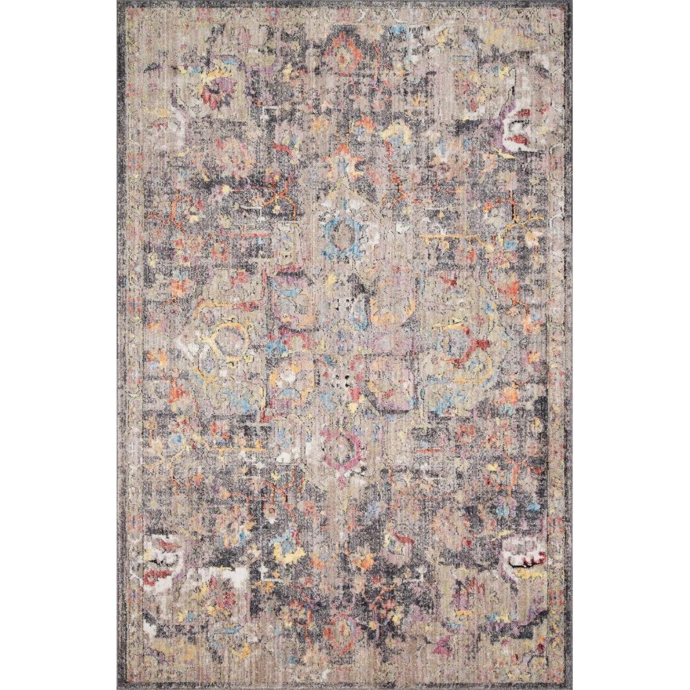 imageLoloi Medusa Collection MED01 IvoryGranite Contemporary Area Rug 710quot x 106quotCharcoal  Fiesta
