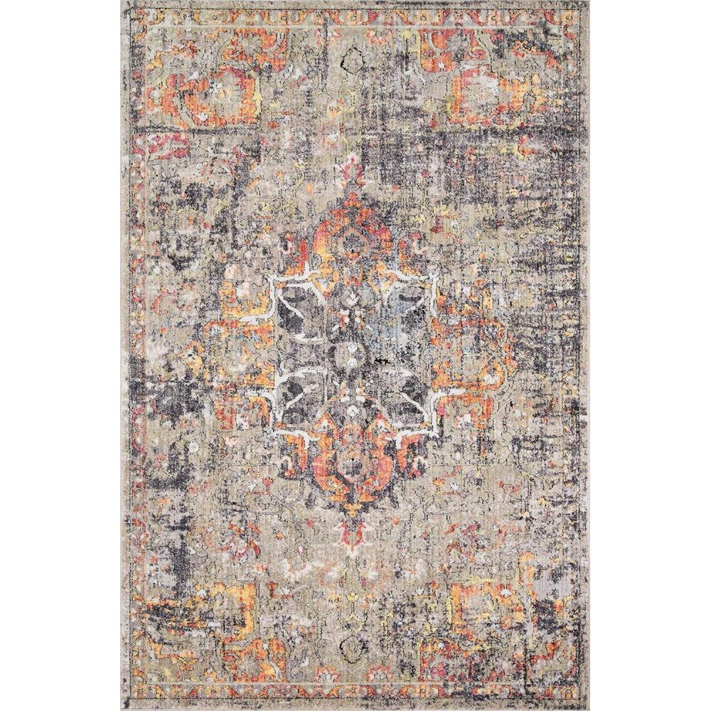 imageLoloi Medusa Collection MED01 IvoryGranite Contemporary Area Rug 710quot x 106quotTaupe Sunset