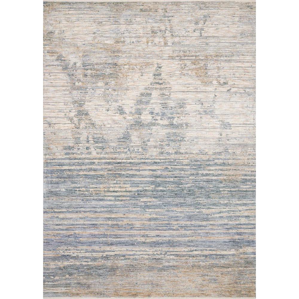 imageLoloi Pandora Collection PAN06 IvoryBlue Traditional Area Rug 710quot x 10Ivory Blue