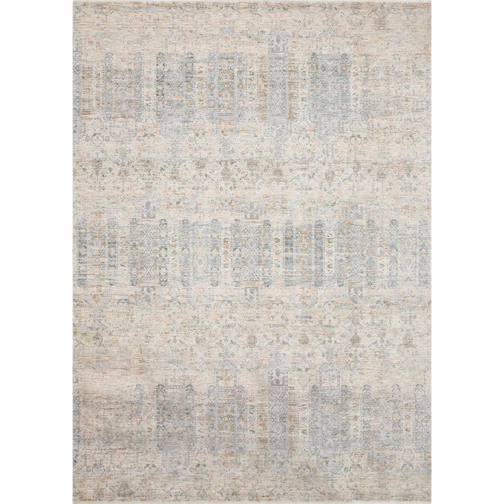 imageLoloi Pandora Collection PAN06 IvoryBlue Traditional Area Rug 710quot x 10Ivory