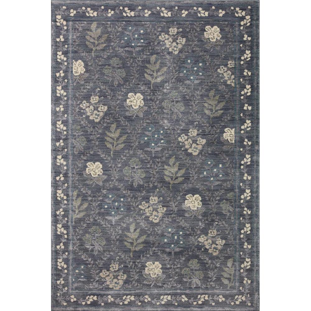 imageLoloi Rifle Paper Co Fiore Navy 5 x 710quot Area Rug9 x 12 Rectangular