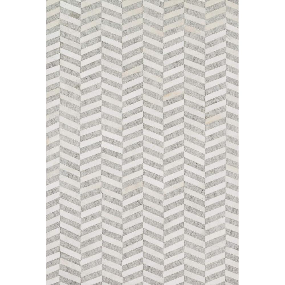 imageLoloi Rugs Dorado Collection GreyIvory Area Rug 5 x 76quotGrey Ivory