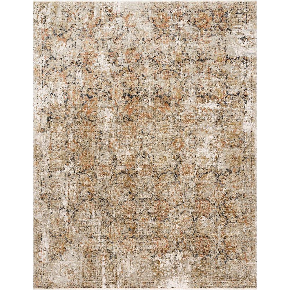imageLoloi Theia Collection THE04 MultiNatural Traditional Area Rug 710quot x 10Taupe  Gold