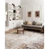 imageLoloi Alchemy Collection ALC02 GraniteGold 53quot x 76quot Area RugGranite  Gold