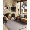 imageLoloi Easton Collection ESN05 WheatIvory 67quot x 94quot Area RugDove  Coffee